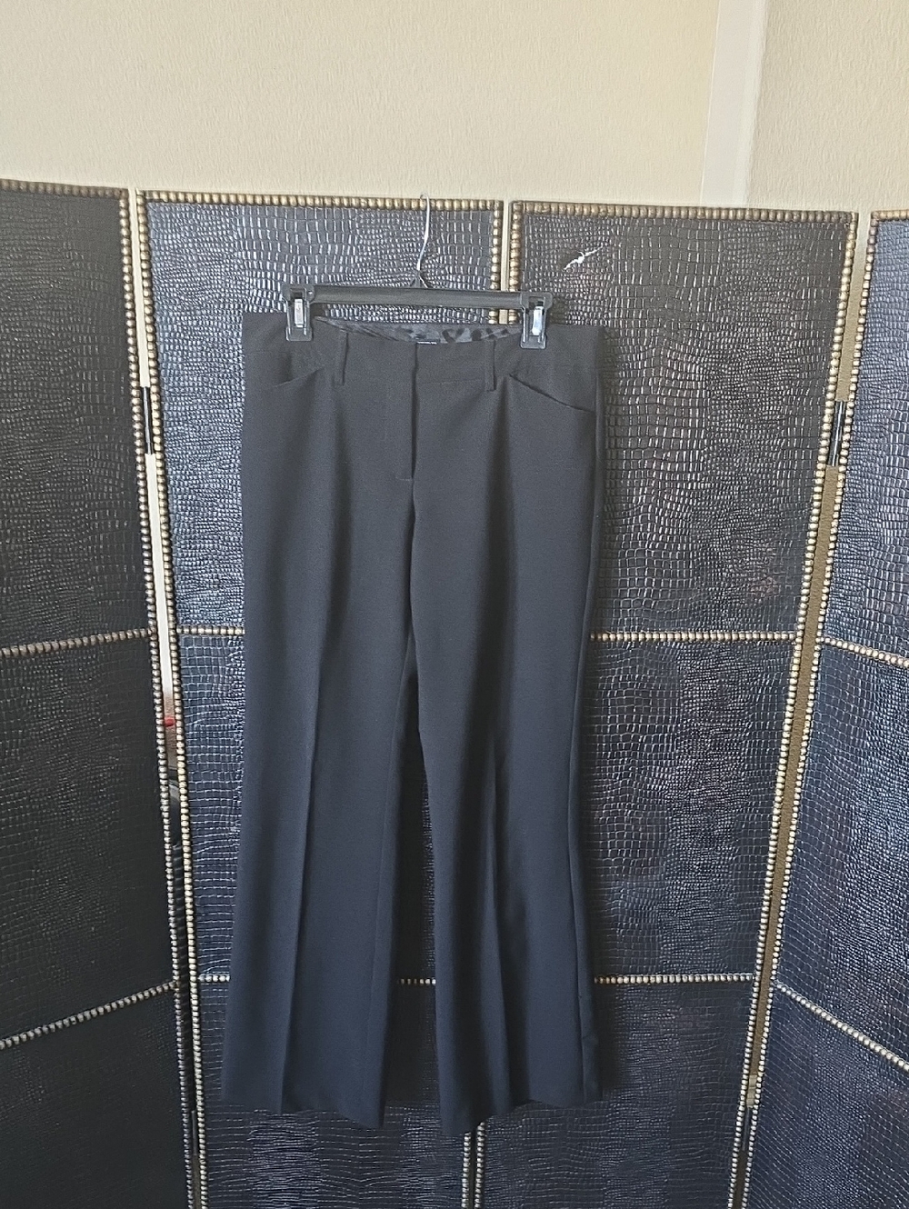BCX Black Women's Straight Leg Dress Pants